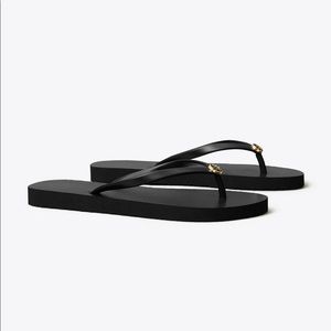 Tory Burch black flip flops